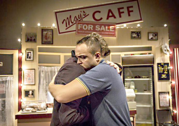 Josh Barrow and Elliot Liburd in Time and Tide_photo GailHarland-2-700x467