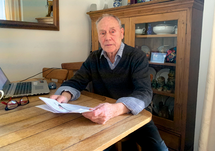 Homes in estate garages ‘not fit for pigs’ Ron Lord