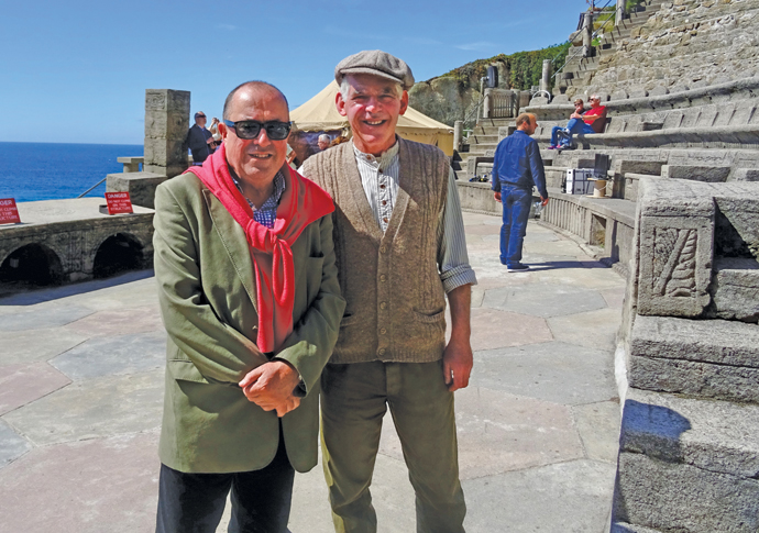 Michael Coveney at Minack July 17