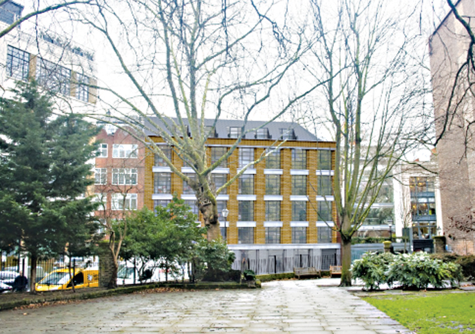 Protect the Green plea as new ‘warehouse’ block is approved Six-story office block at Clerkenwell Green_artists impression