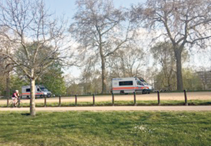 Soldiers brought in for park virus tests Bor letter_Hyde Park
