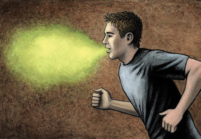 We need a dos and don’ts code of pavement etiquette Covid Runner cartoon