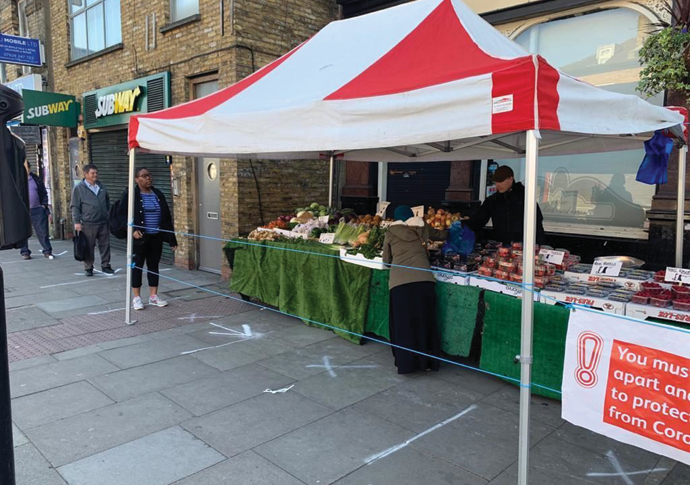 Market stall