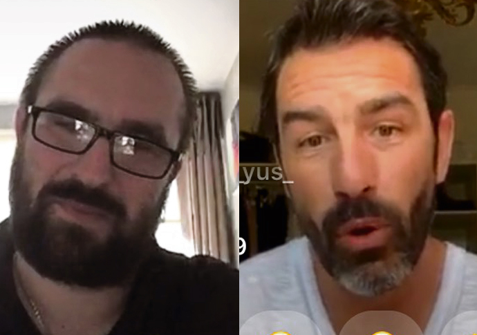 Robert Pires and Thomas Looney