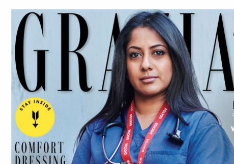 Star of special NHS Grazia front cover tells of fear – and hope Screenshot 2020-04-05 at 14.37.48