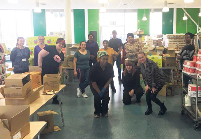 Check out this food hub success St Aloysius school food collection