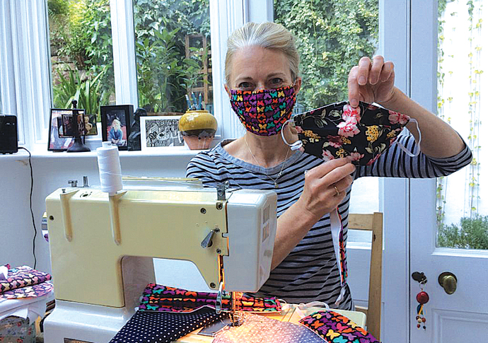 THANK YOU! Acts of virus crisis kindness Kate Gartside masks maker