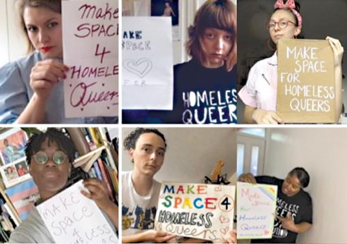 Make Space for Homeless Queens campaign