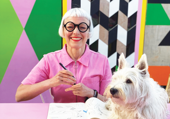 ‘Our superheroes!’ Finsbury Park’s artfelt thanks to NHS Morag Myerscough