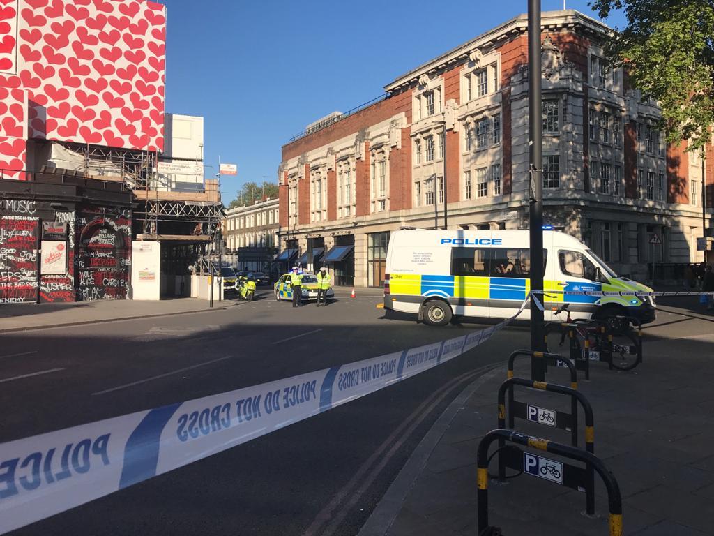 Motorcyclist and pedestrian injured after crash in Camden Town PHOTO-2020-05-06-18-48-15