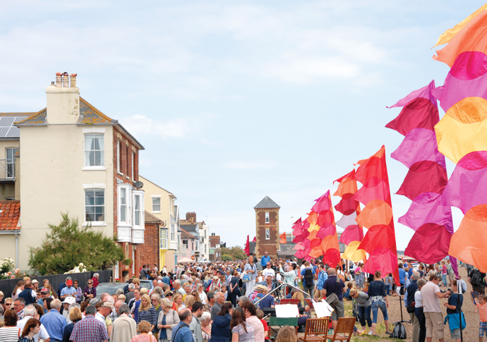Michael White’s classical & jazz news: ‘virtual’ Aldeburgh; Proms at St Jude’s; Clocktower concerts Aldeburgh Musicircus © Peter Silk