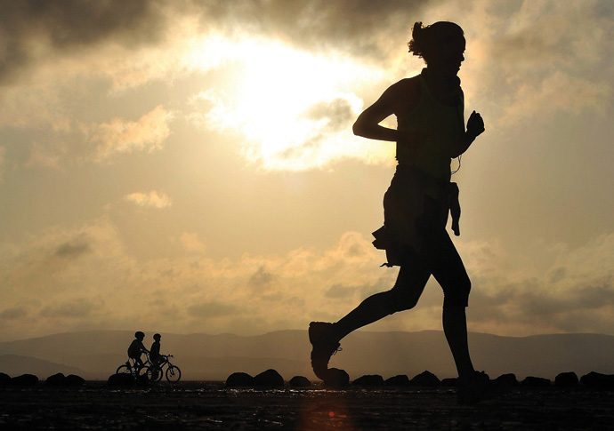 Instantly calmer: power of the outdoors Bigger Running pic Pixabay