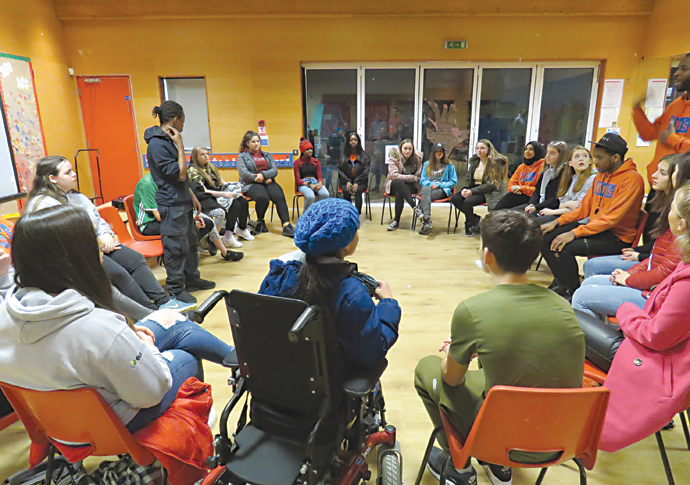 Upper Street youth club warns of battle for survival Children at St Mary’s before the lockdown