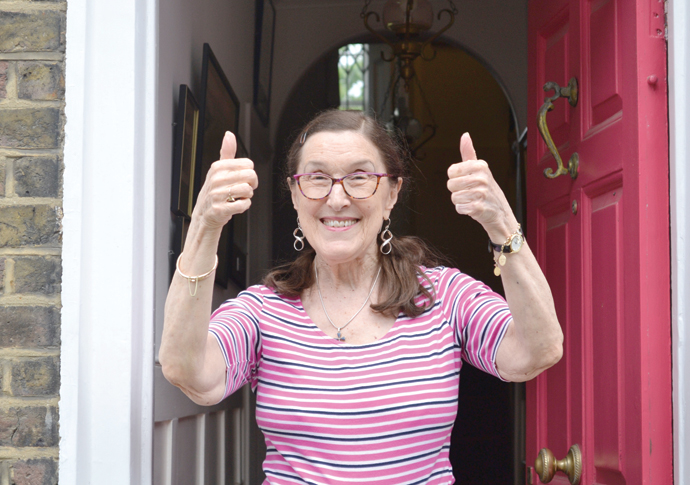 Shielded doc ‘cycles to Scotland and back’ for her NHS colleagues Dr Mary Robertson
