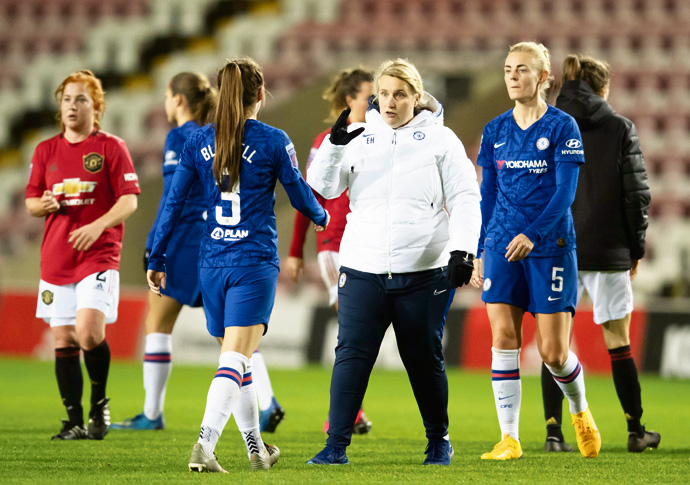 It’s magnificent 7 for coach Hayes Emma Hayes IMG_1229-1