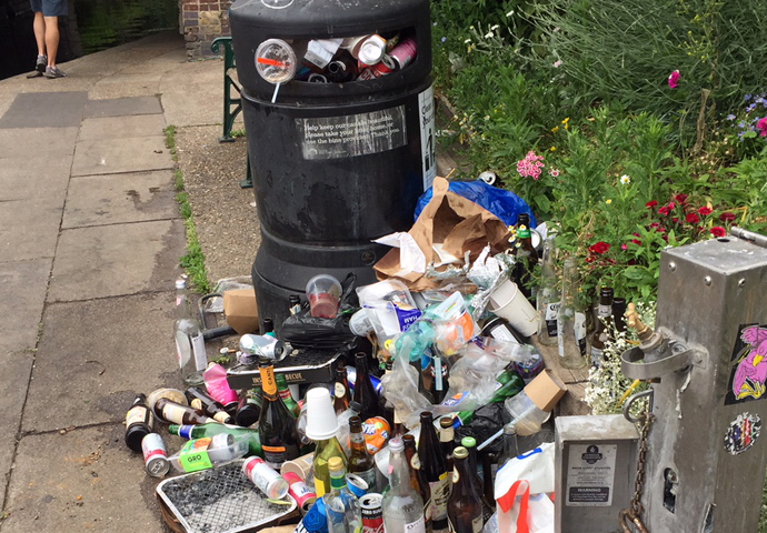 Why is the canal in such a mess? Regent's canal litter_Murphy letter