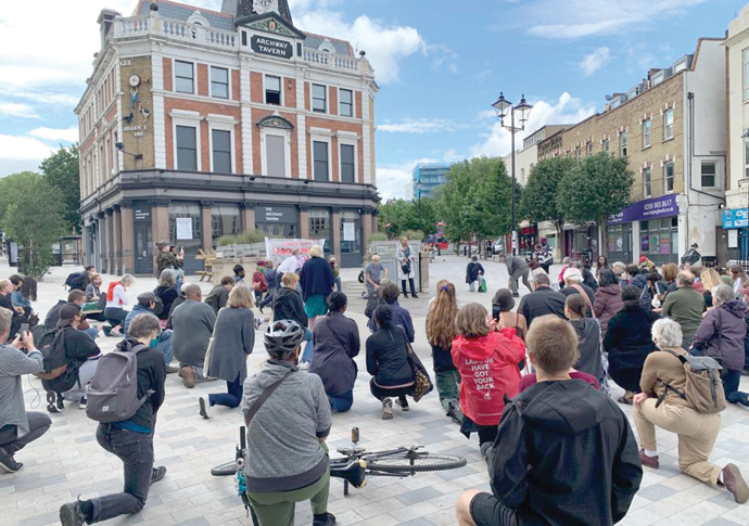Corbyn: ‘Black history in schools needs more than one month a year’ Black Lives Matter protest in Archway