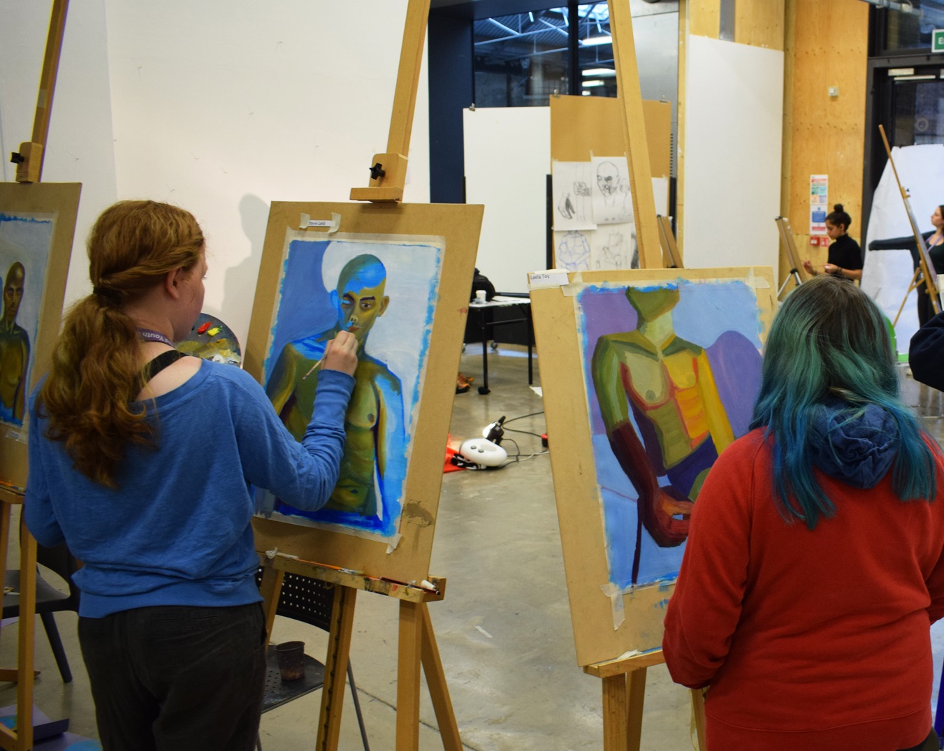 Coronavirus: Camden Summer University Camden Summer University students with London Drawing