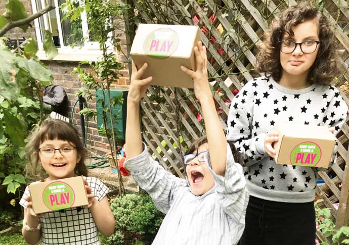 Thinking inside box! Adventure playground helps hungry lockdown kids Hayward Adventure Playground felix 2 cutout