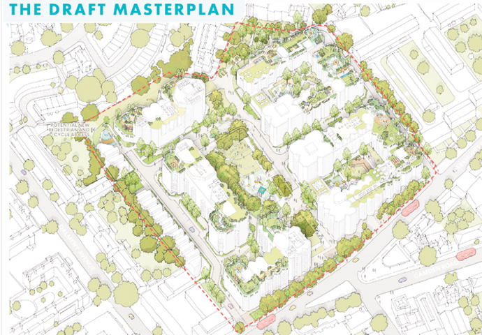 Prison site issues are of concern Holloway prison site_Peabody map