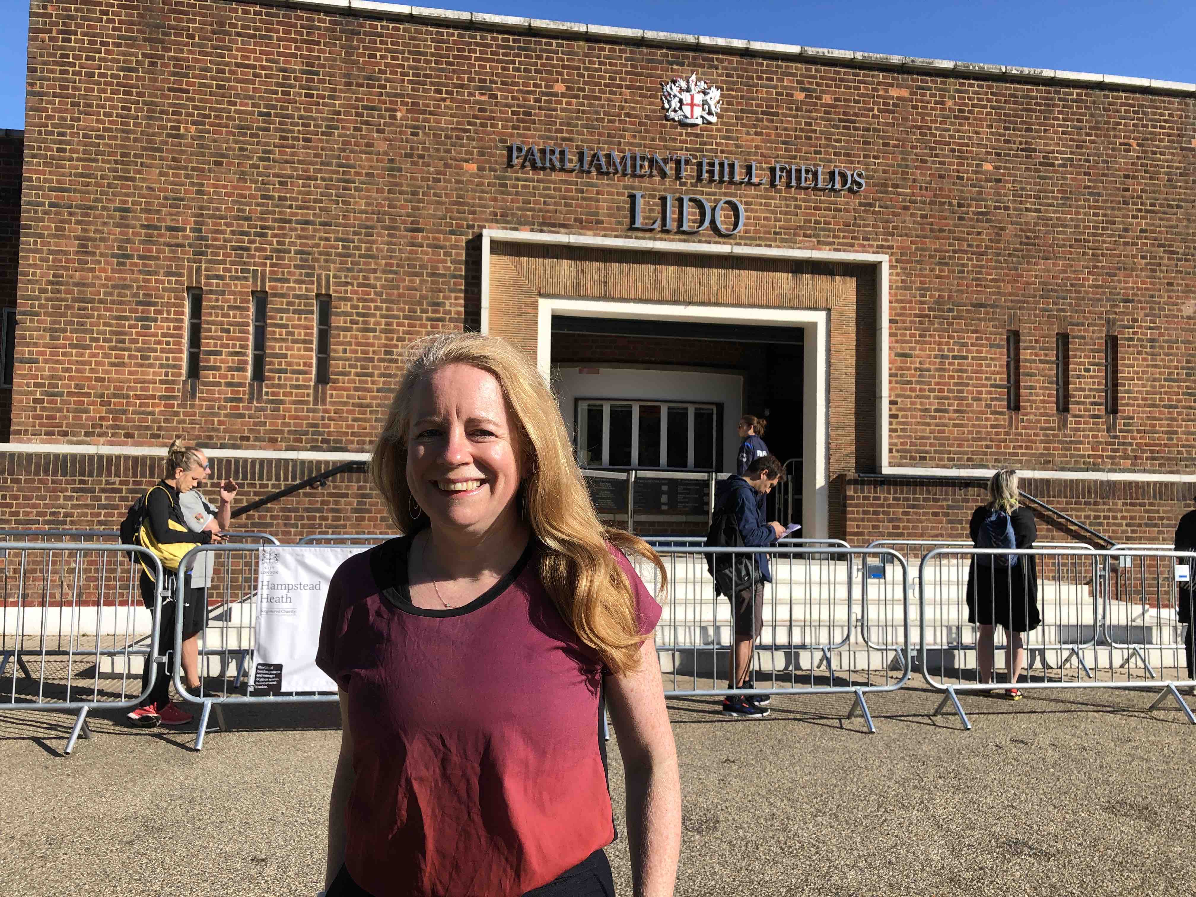 First swim back: Hampstead Heath and Parliament Hill Lido reopen IMG_1349