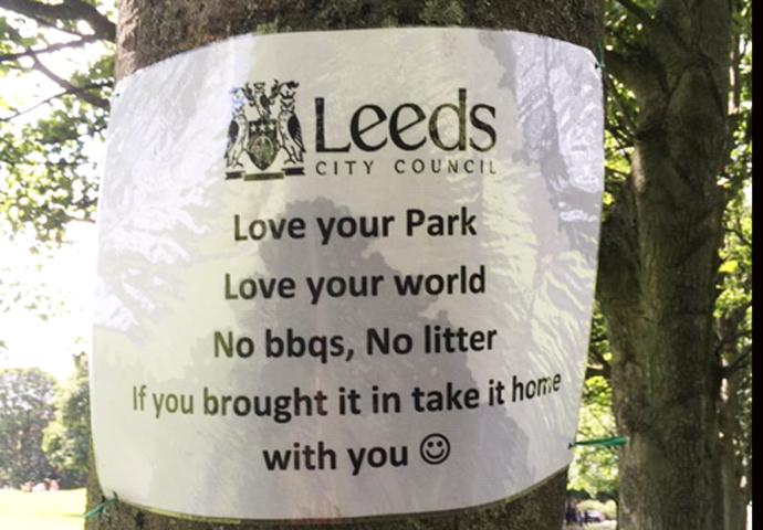 Puddington letter_park litter