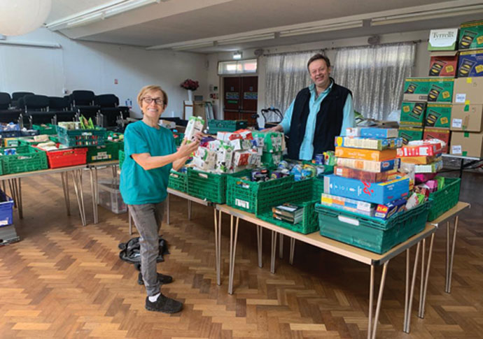 Holloway food bank calls for donations and help Ringcross Centre Food bank