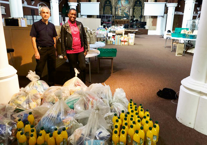 Time for others: prisoners make donations to food bank pentonville 2