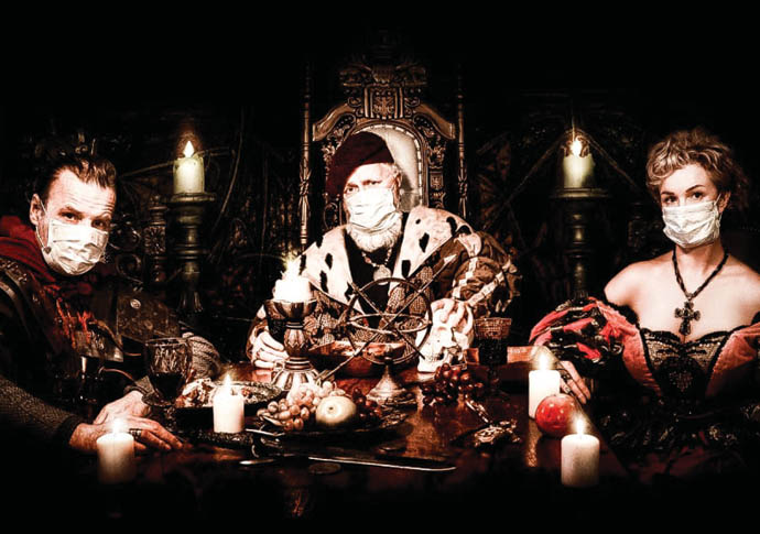 Lucy Popescu’s theatre news: No Direction Home; Masks; Letters; Pippin Masks — The Feast during the Plague