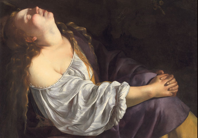 I am woman Mary Magdalene in Ecstasy