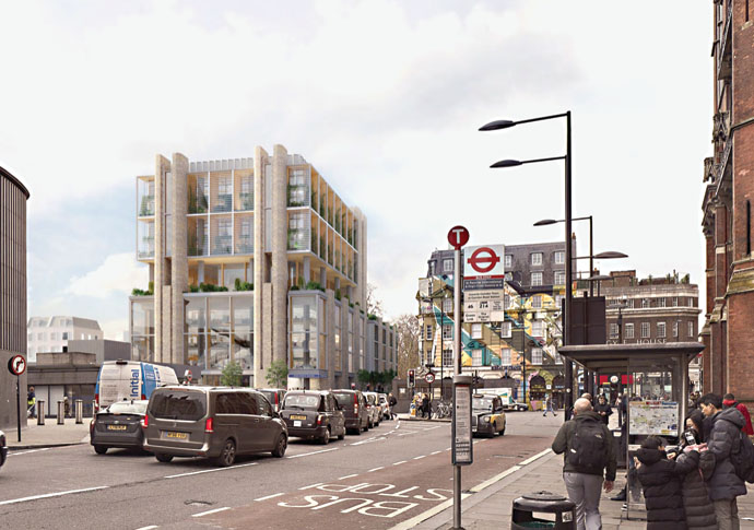 New medical research labs will be ‘banal’ Belgrove House development Eustone Road