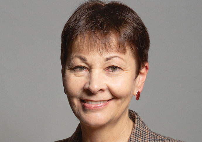Not invented here: the politics of climate change Caroline Lucas MP_credit David Woolfall