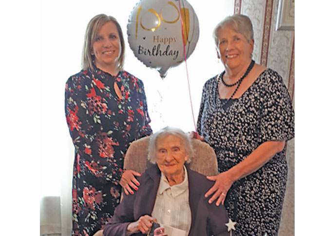 100 up! ‘Relay’ of relatives for Ivy’s birthday bash Ivy Hague