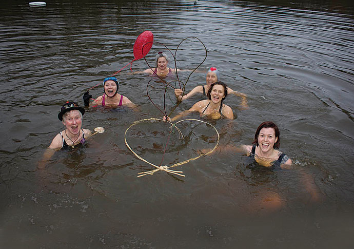 Valentines Day Ladies Pond 2014