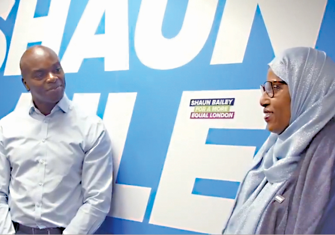 ‘I’ve joined the Tories’, says the former mayor who quit Labour Cllr Rakhia Ismail and Shaun Bailey