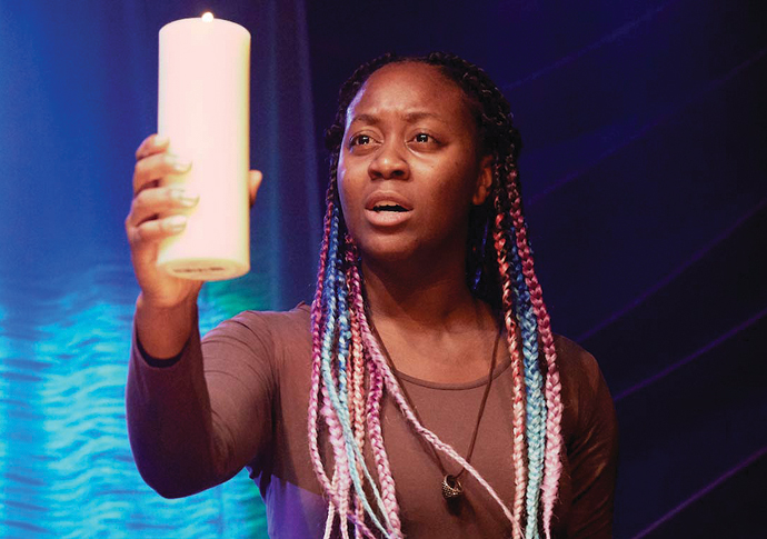 Lucy Popescu’s theatre news: 15 Heroines; Reach for the Stars; Bartholomew Abominations; CripTales Nicholle Cherrie photo Shonay Shote