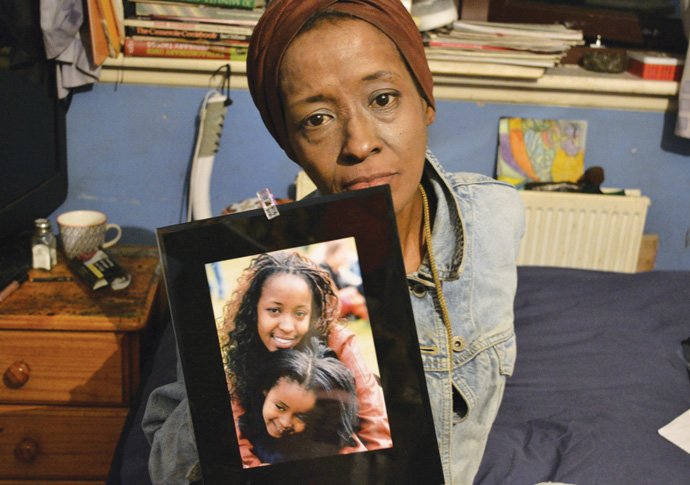 Mum’s anguish over daughter’s cop car death Noreen Mutua with photo of daughter Jade