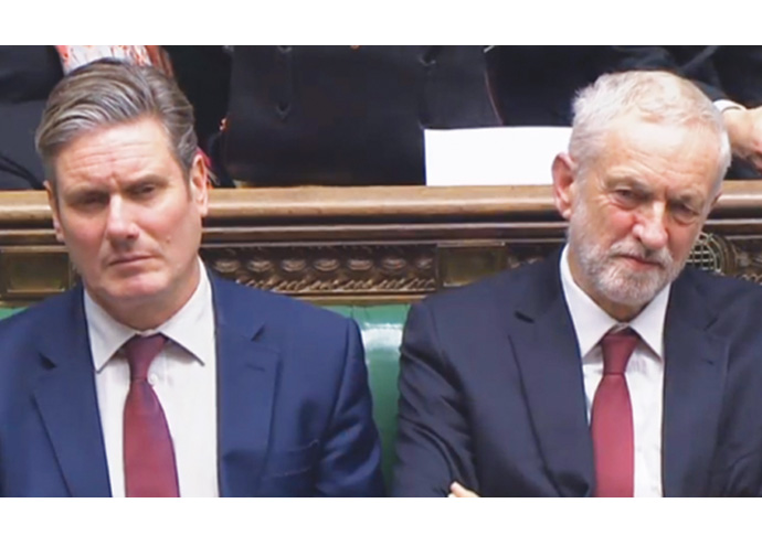 Starmer and Corbyn