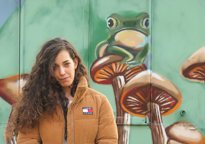 Springing into action! Cabins get seasons mural makeover Sunnyside Mural - Alba 3