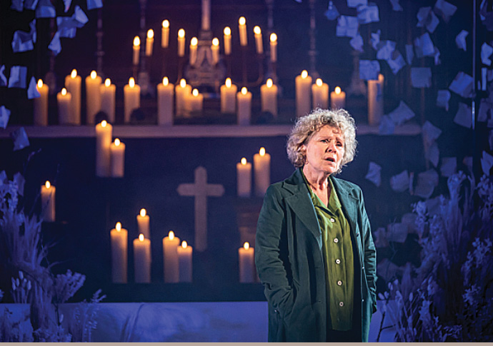 Lucy Popescu’s theatre news: Looking a Lot Like Christmas; The Bed; Dick Whittington; You & Me Imelda Staunton_credit Marc Brenner