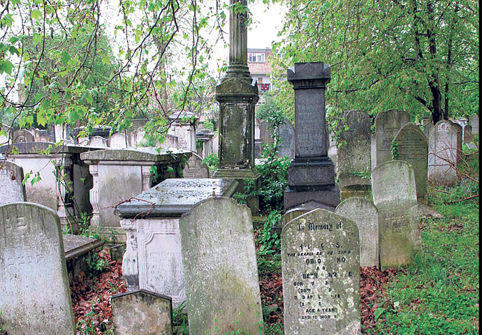 Jewish cemetery_Balls Pond Road