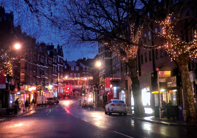 ‘It is basically politicising a lack of sex life’ Hampstead High Street at Dawn_photo Marc Barrot_Flickr