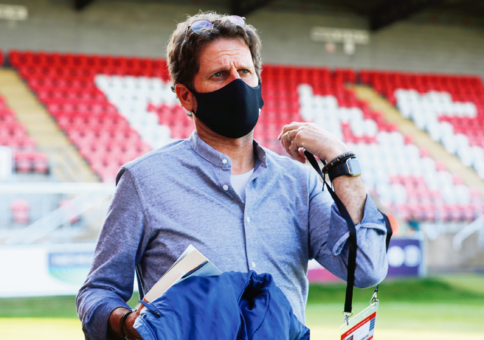 Top 3 chase: Arsenal play mind games Joe Montemurro Credit- The FA via Getty Images IMG_5498