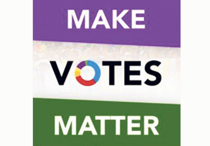 It’s time for the politicians to come clean on proportional representation Make Votes Matter logo