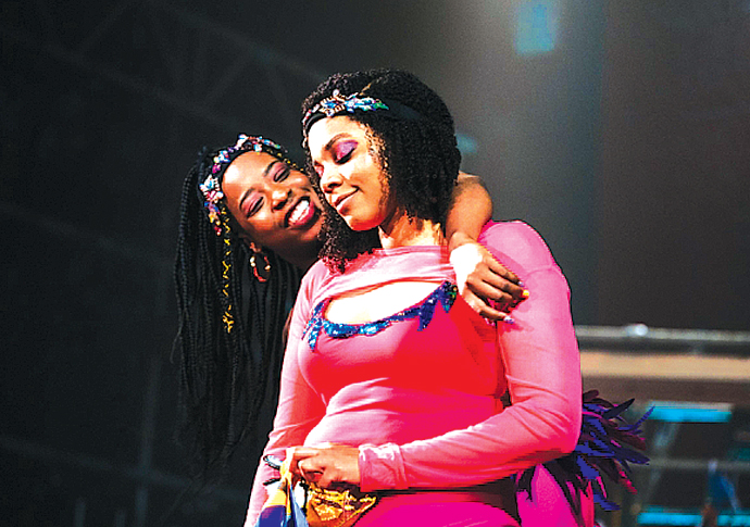 Lucy Popescu’s theatre news: North West; J’Ouvert; Greek Tragedy; Rushes; Threesome Gabriella Brooks Sapphire Joy photo Helen Murray