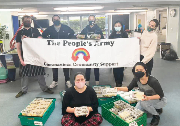 New recruits as People’s Army help feed thousands Prospex