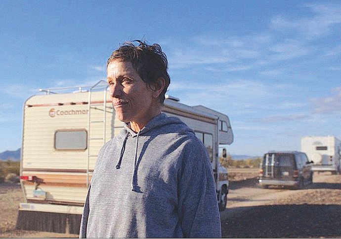 Frances McDormand in Nomadland