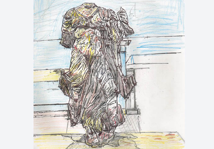 The British Museum has a lot to answer for Ibrahimi letter_Nereid drawing