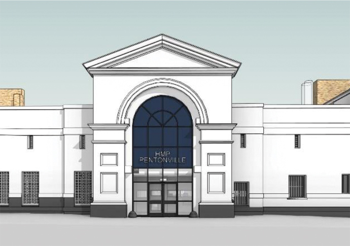 Plan to make prison more ‘welcoming’ (for visitors) Pentonville 1