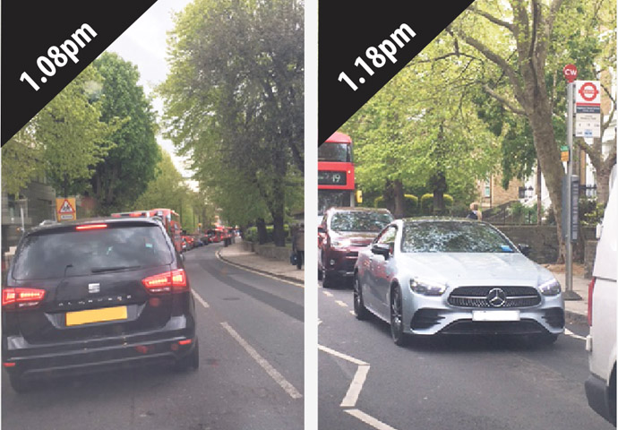 It felt like being stuck on the M25 Puddington letter_traffic